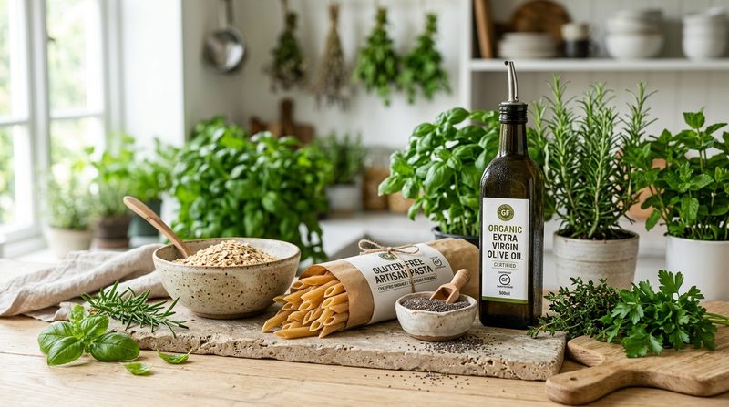 Certified Gluten-Free Tuscan Pasta Bake