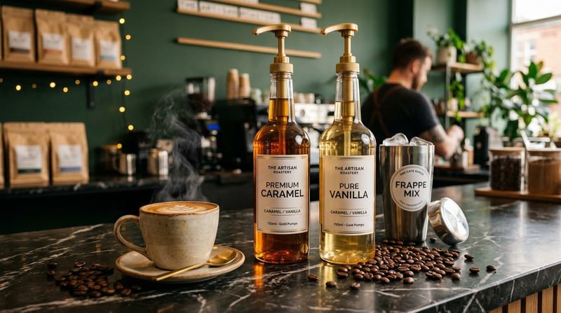 Barista Iced Salted Caramel Frappe & Latte